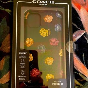 Coach iPhone case